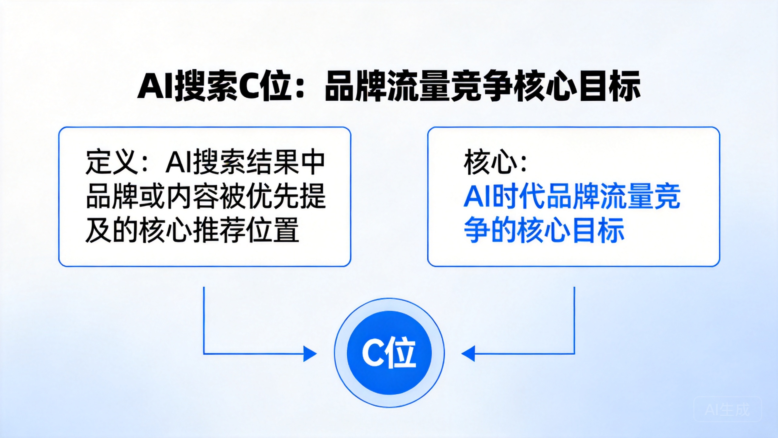 AI搜索C位核心概念科普 新一代搜索流量核心阵地解析
