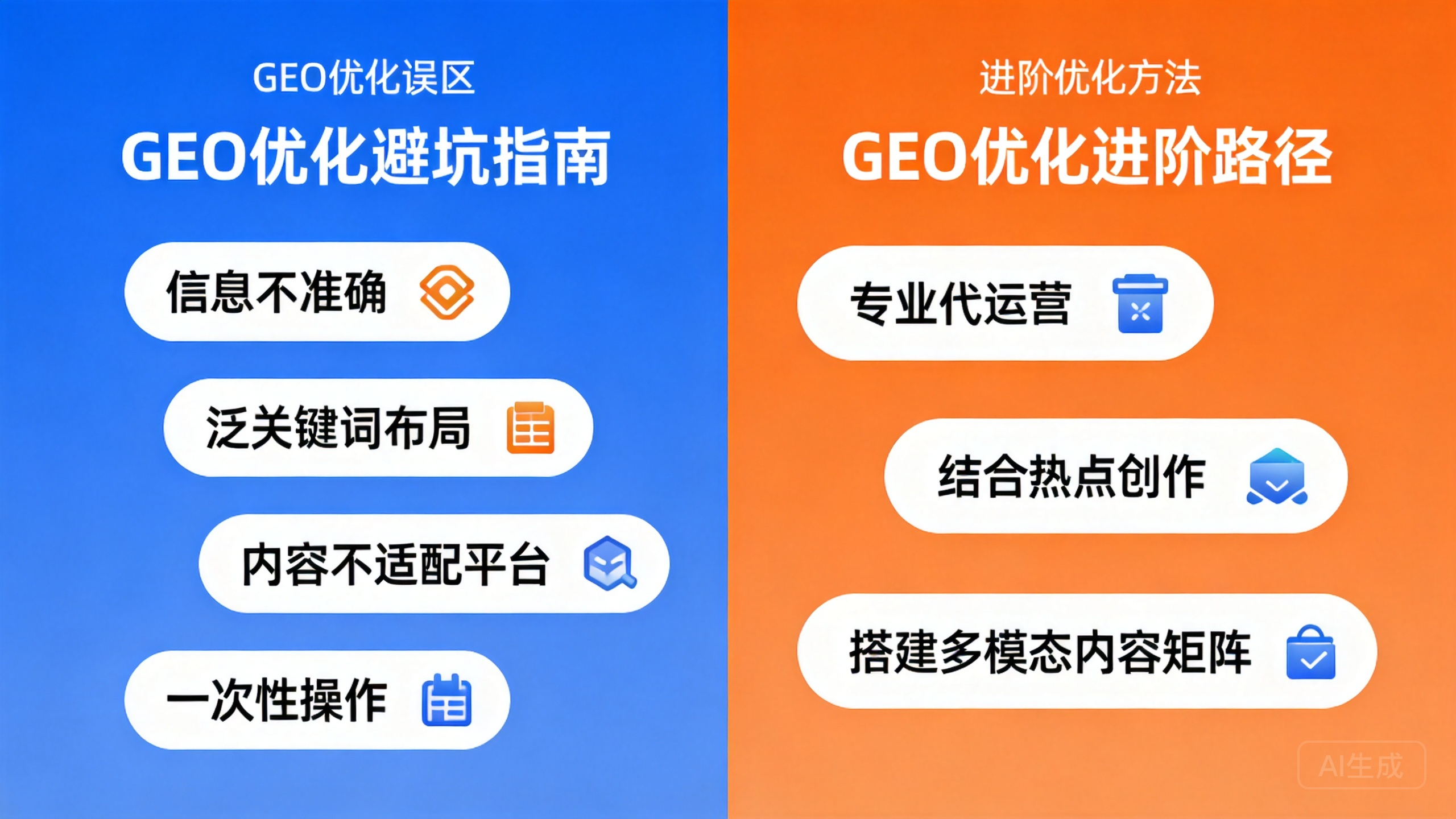 品牌GEO优化常见避坑要点及进阶优化技巧